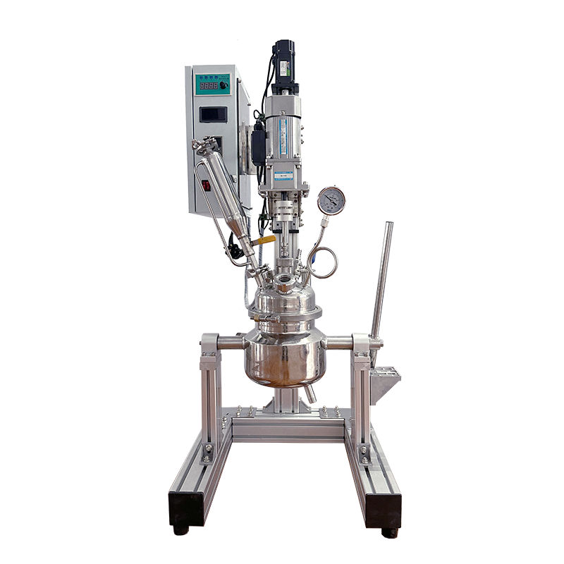 定制2L电动升降不锈钢反应釜
