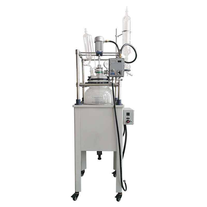 100L防爆单层玻璃反应釜